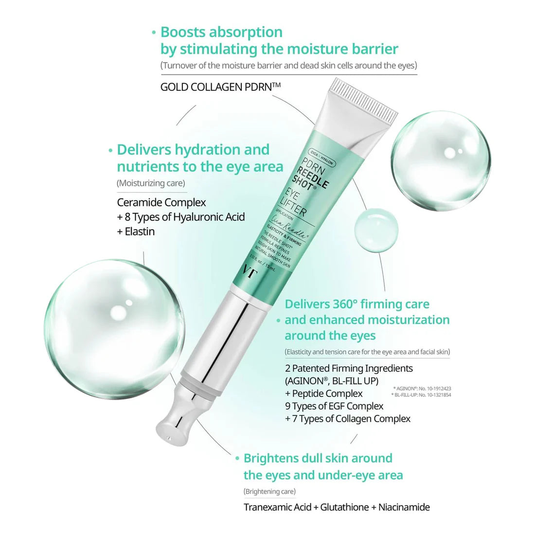 VT - PDRN Reedle Shot Eye Lifter