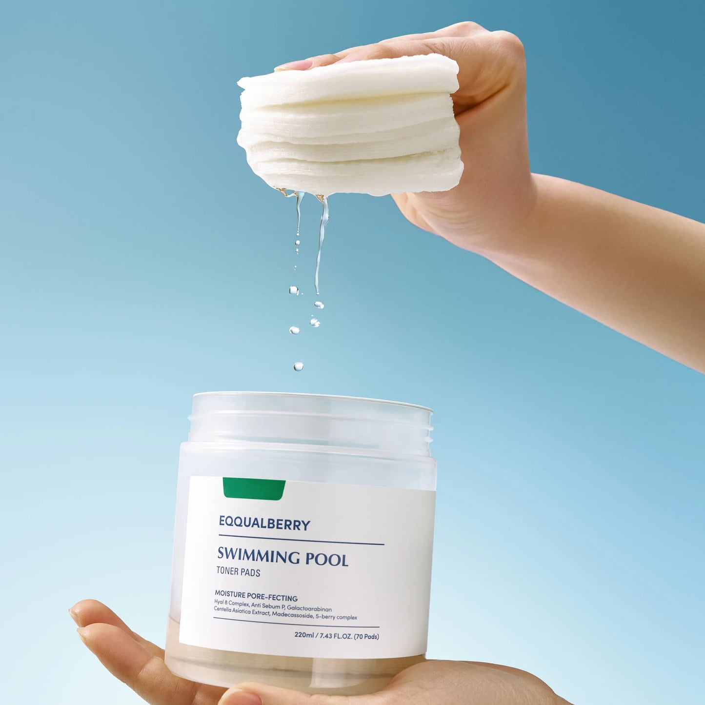 EQQUALBERRY - Swimming Pool Toner Pads