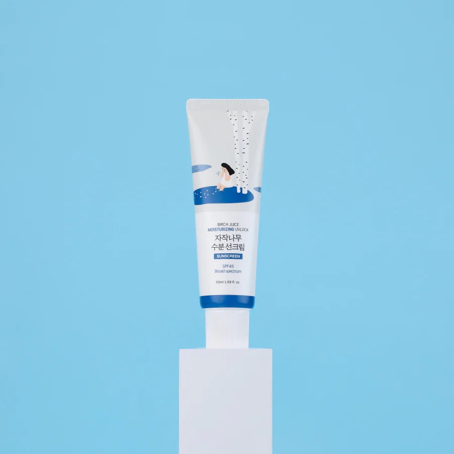 ROUND LAB - Birch Juice Moisturizing Sun Cream SPF50+ PA++++
