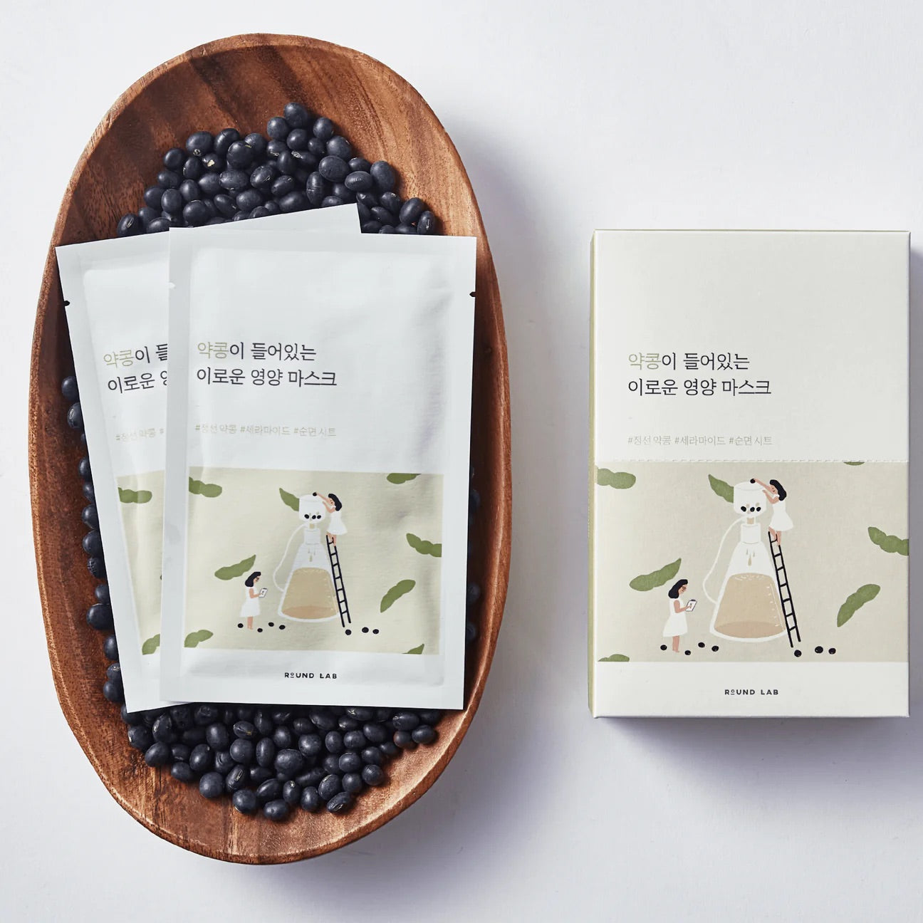 ROUND LAB - Soybean Nourishing Mask sheet
