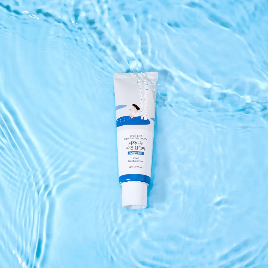 ROUND LAB - Birch Juice Moisturizing Sun Cream SPF50+ PA++++