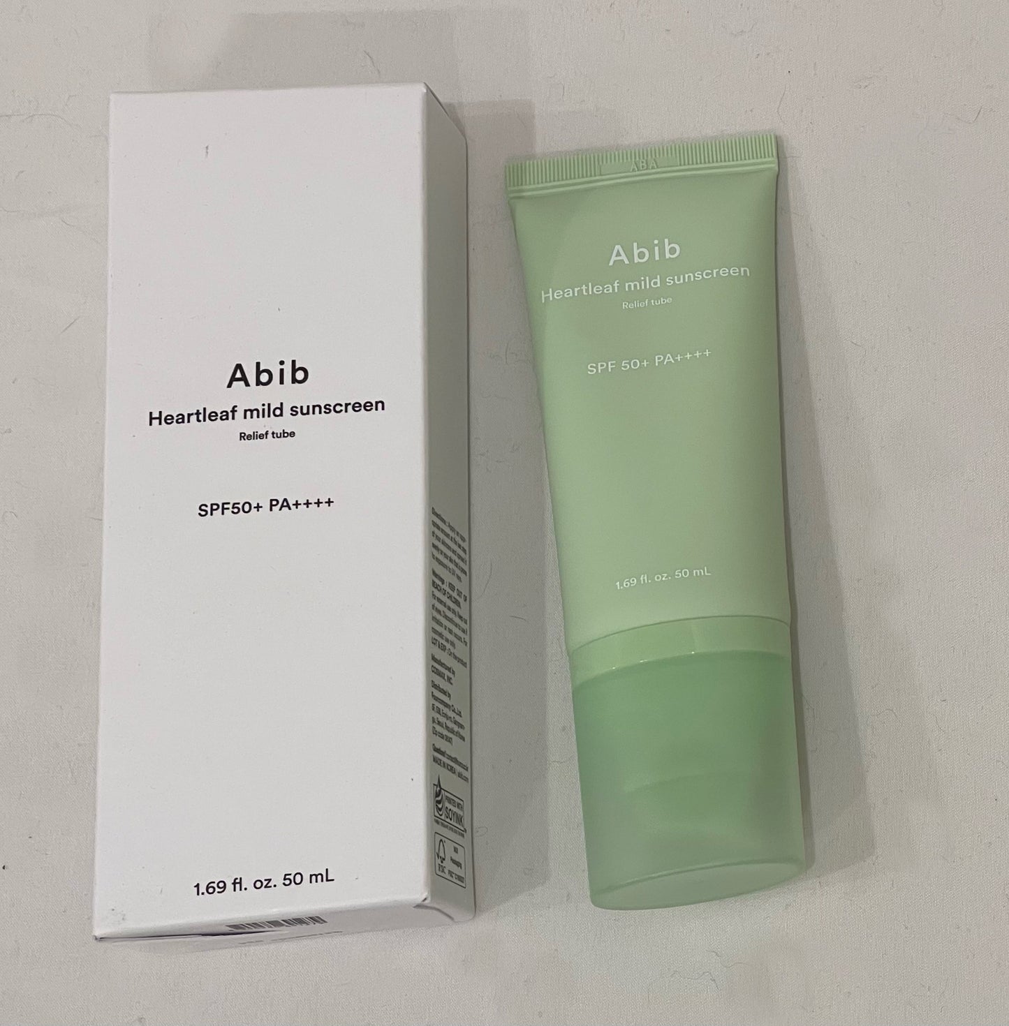 Abib - Heartleaf Mild Sunscreen Relief Tube