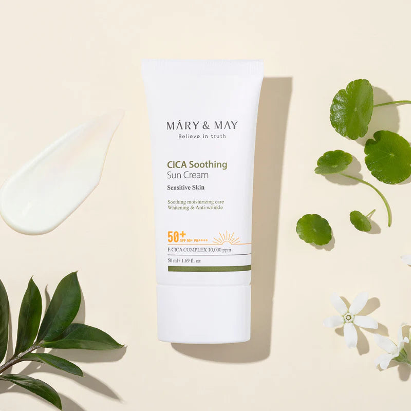 MARY & MAY - CICA Soothing Sun Cream SPF50+ PA++++