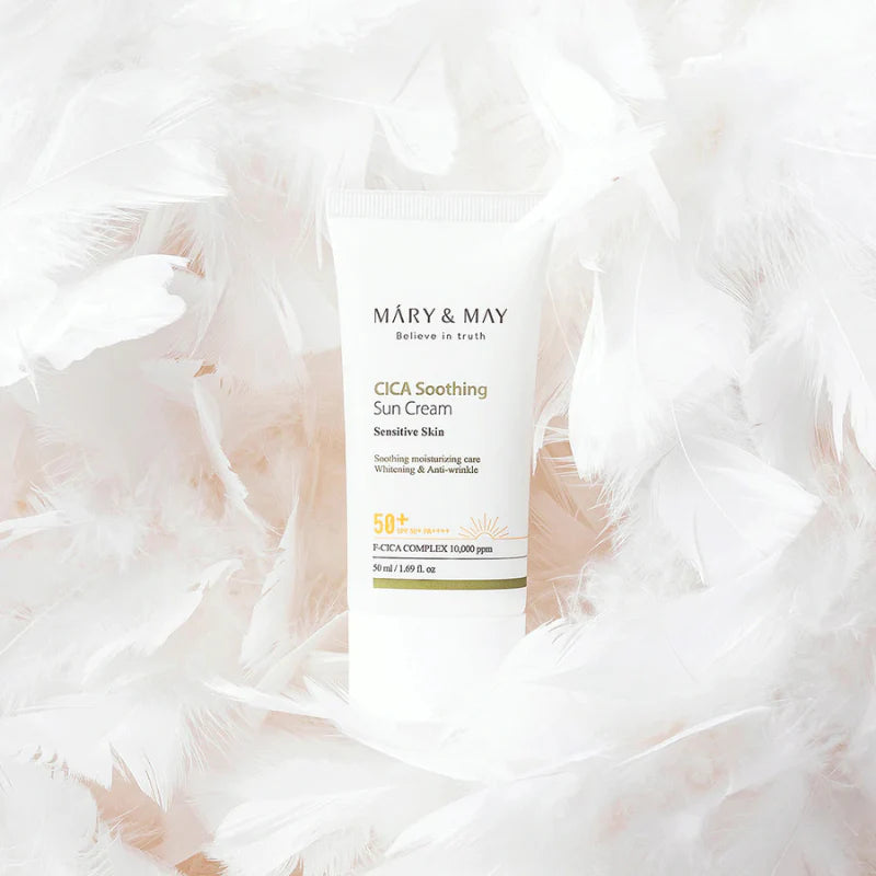 MARY & MAY - CICA Soothing Sun Cream SPF50+ PA++++
