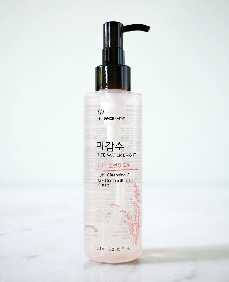 THE FACE SHOP - Rice Water Bright Light Cleansing Oil