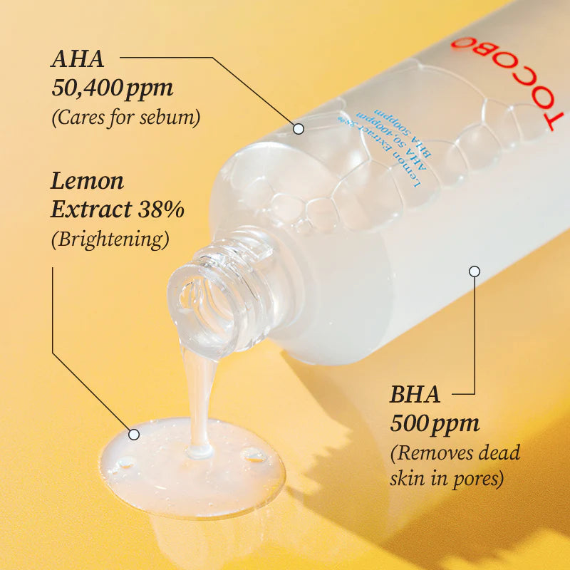TOCOBO - AHA BHA Lemon Toner