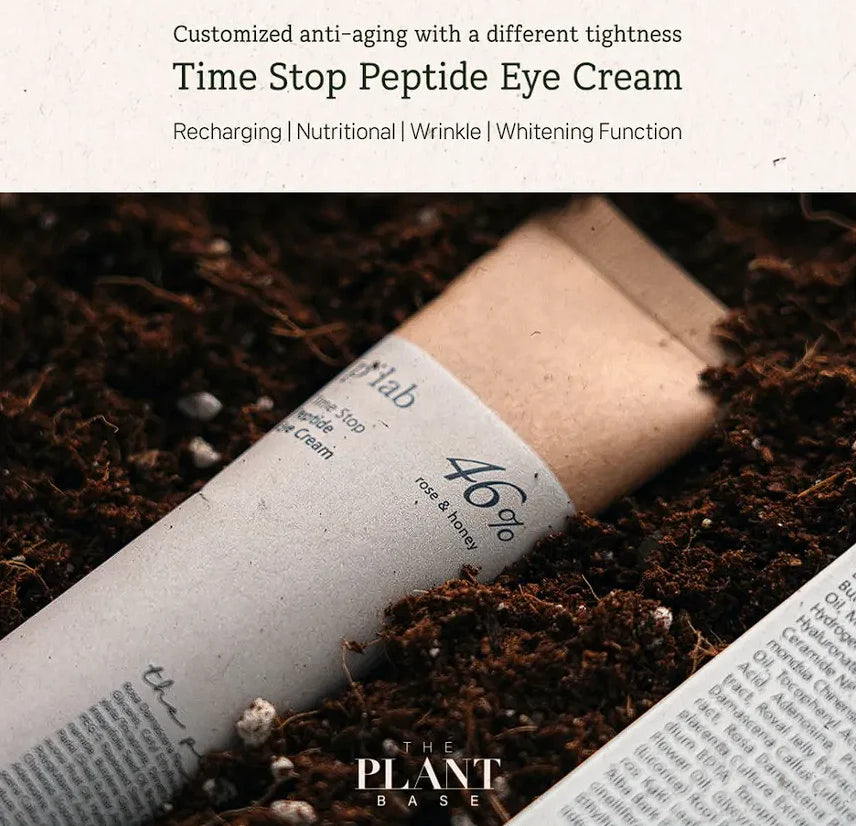 THE PLANT BASE - Time Stop Peptide Eye Cream