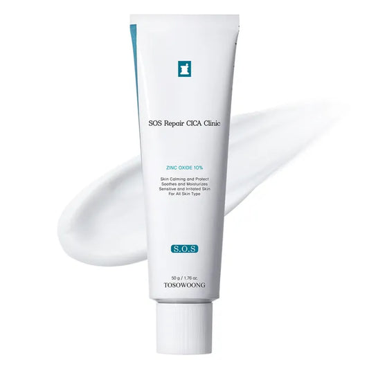 TOSOWOONG - SOS Repair Cica Clinic Zinc Oxide 10% Cream