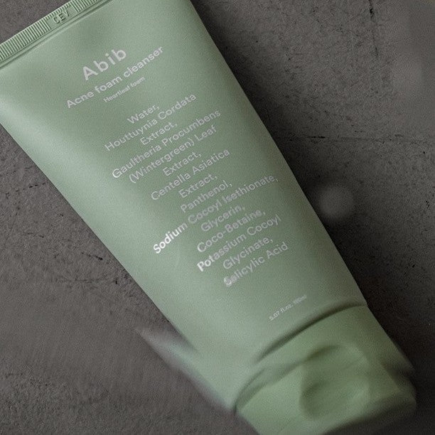 Abib Acne Foam Cleanser Heartleaf Foam