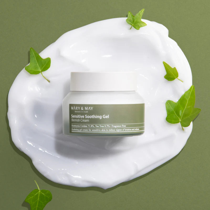 MARY & MAY - Sensitive Soothing Gel Blemish Cream