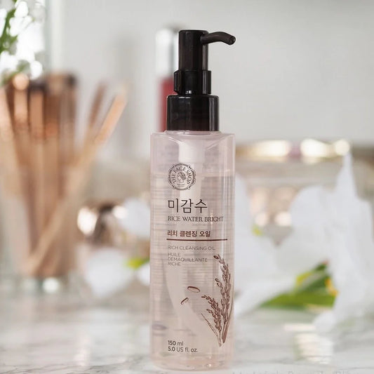 THE FACE SHOP - Rice Water Bright Light Cleansing Oil