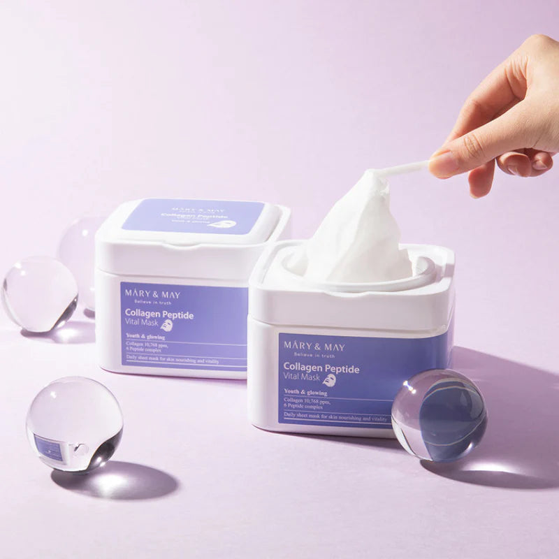 MARY & MAY - Collagen Peptide Vital Mask