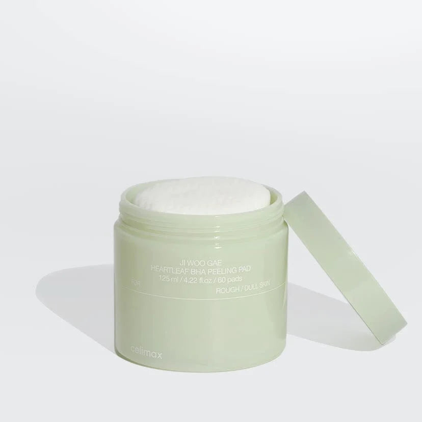 Celimax - JIWOOGAE Heartleaf BHA Peeling Pad