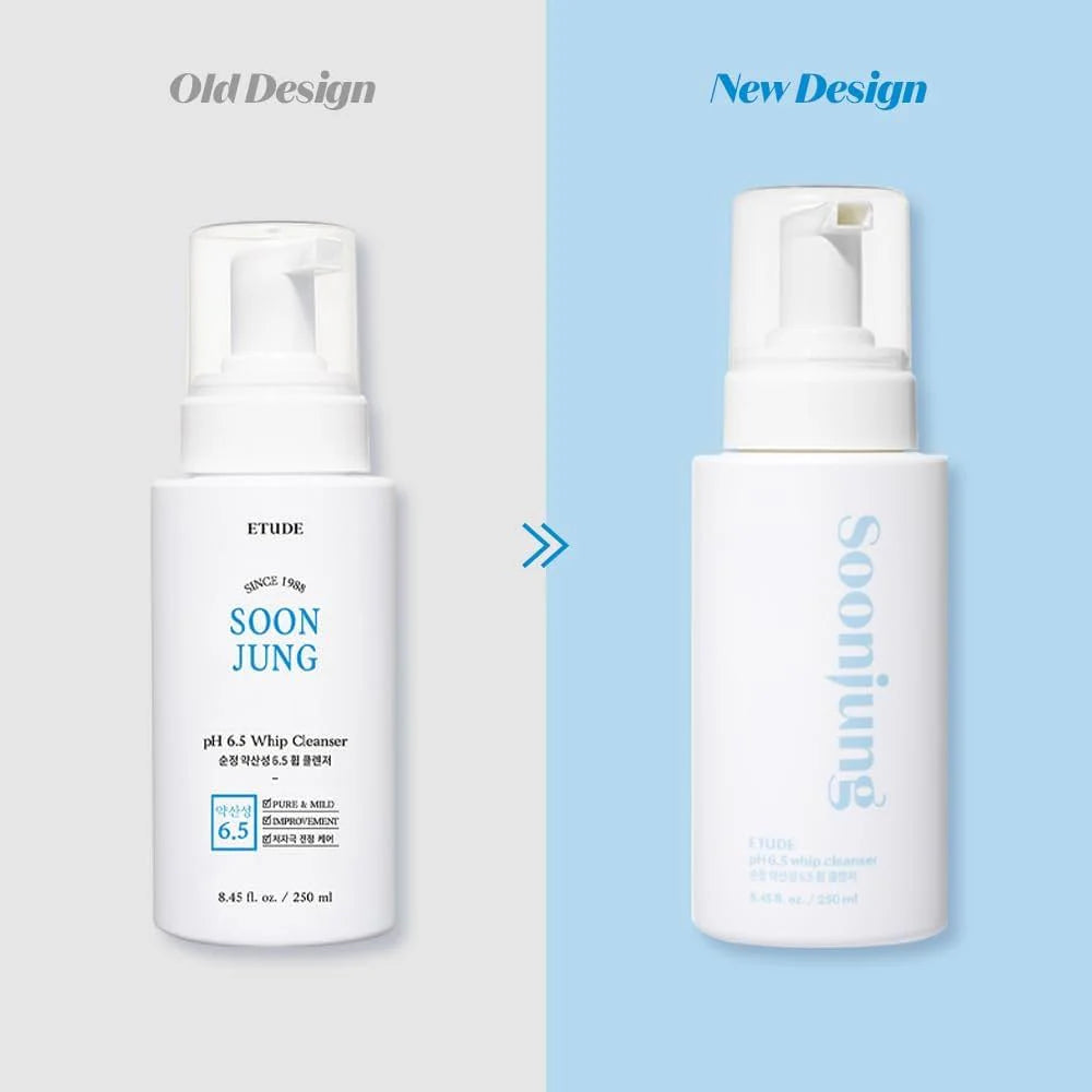 ETUDE - Soon Jung pH 6.5 Whip Cleanser