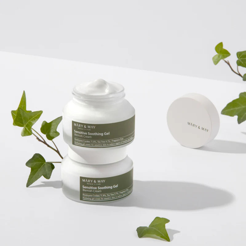 MARY & MAY - Sensitive Soothing Gel Blemish Cream