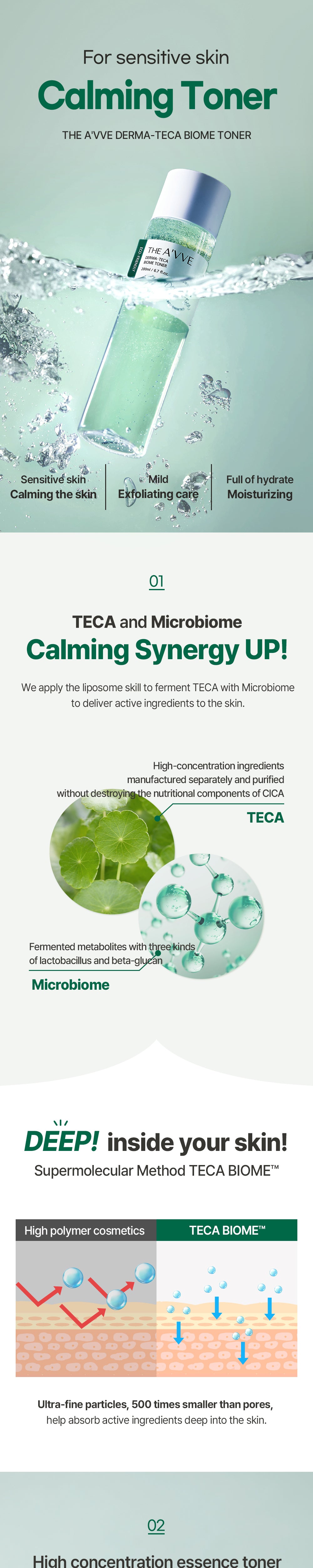 THE A'VVE - Derma-Teca Biome Toner