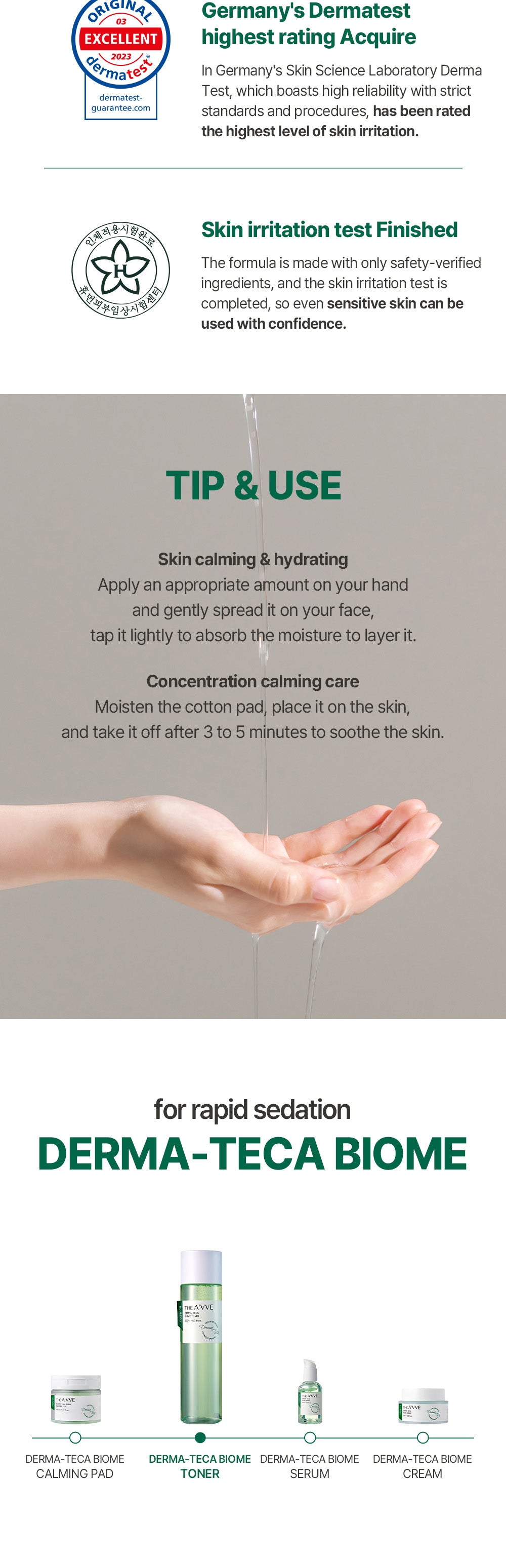 THE A'VVE - Derma-Teca Biome Toner
