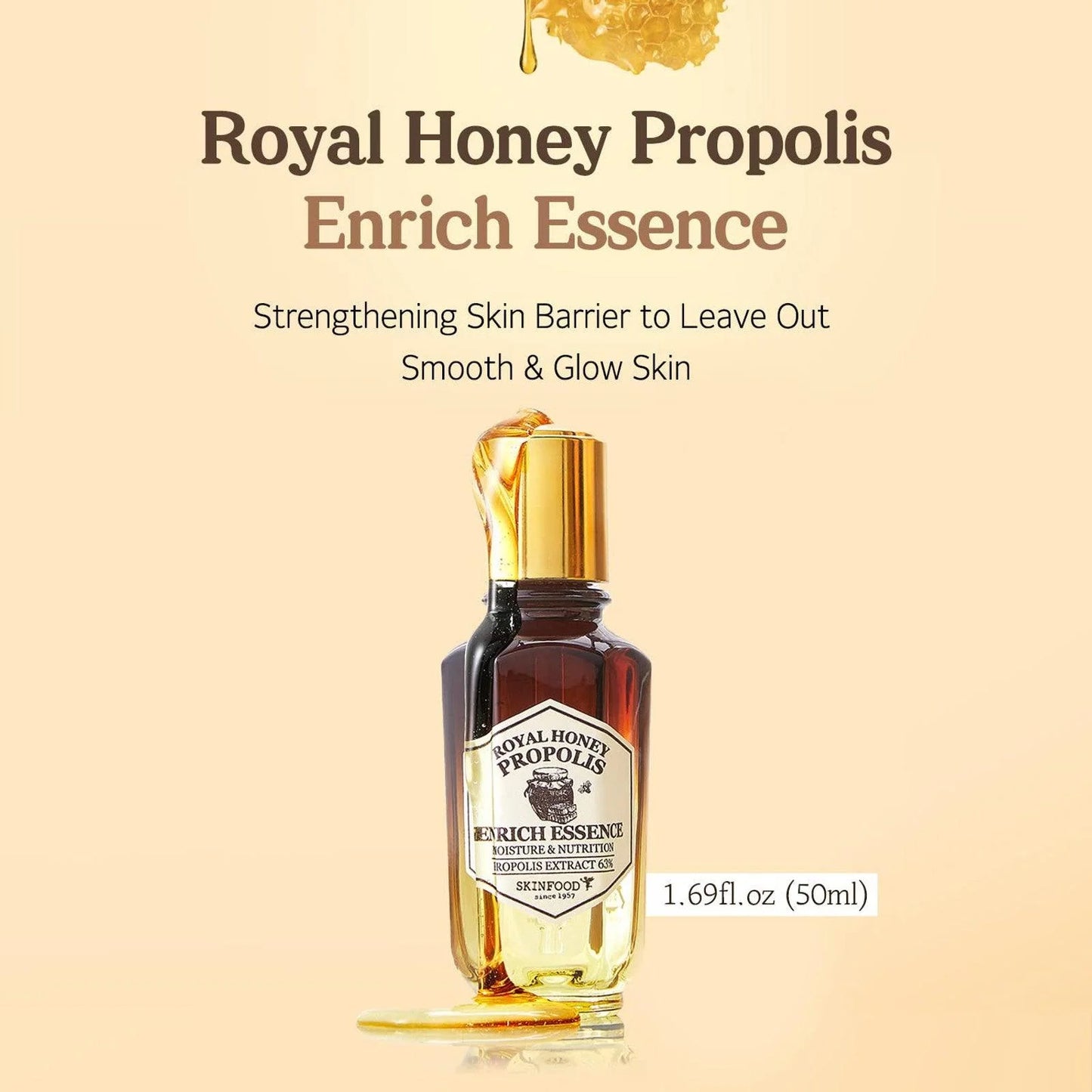 SKINFOOD - Royal Honey Propolis Enrich Essence 50ml