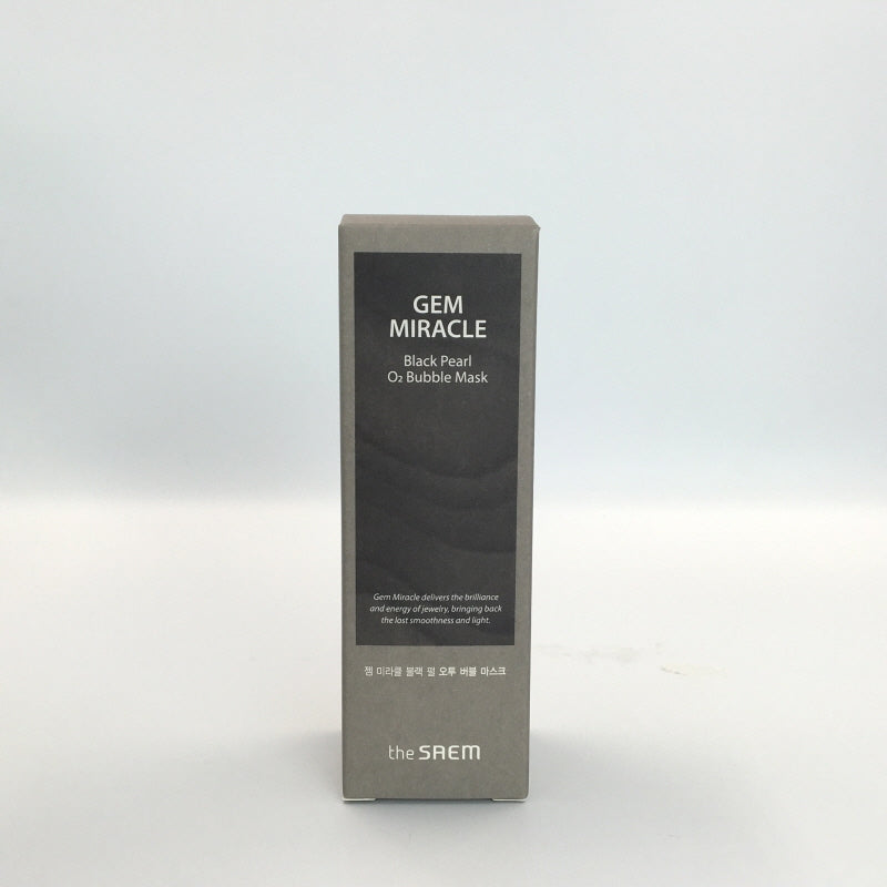 The Saem - Gem Miracle Black Pearl O2 Bubble Mask