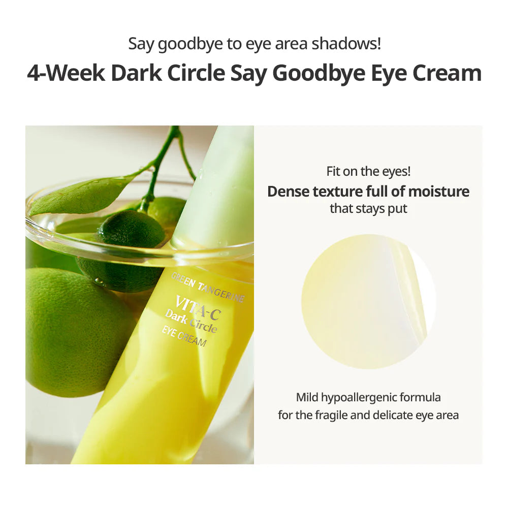 GOODAL - Green Tangerine Vita C Dark Circle Eye Cream