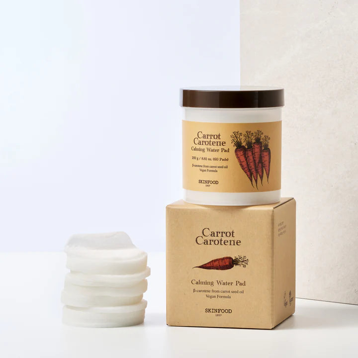Skinfood - Carrot Carotene Calming Water Toner Pad