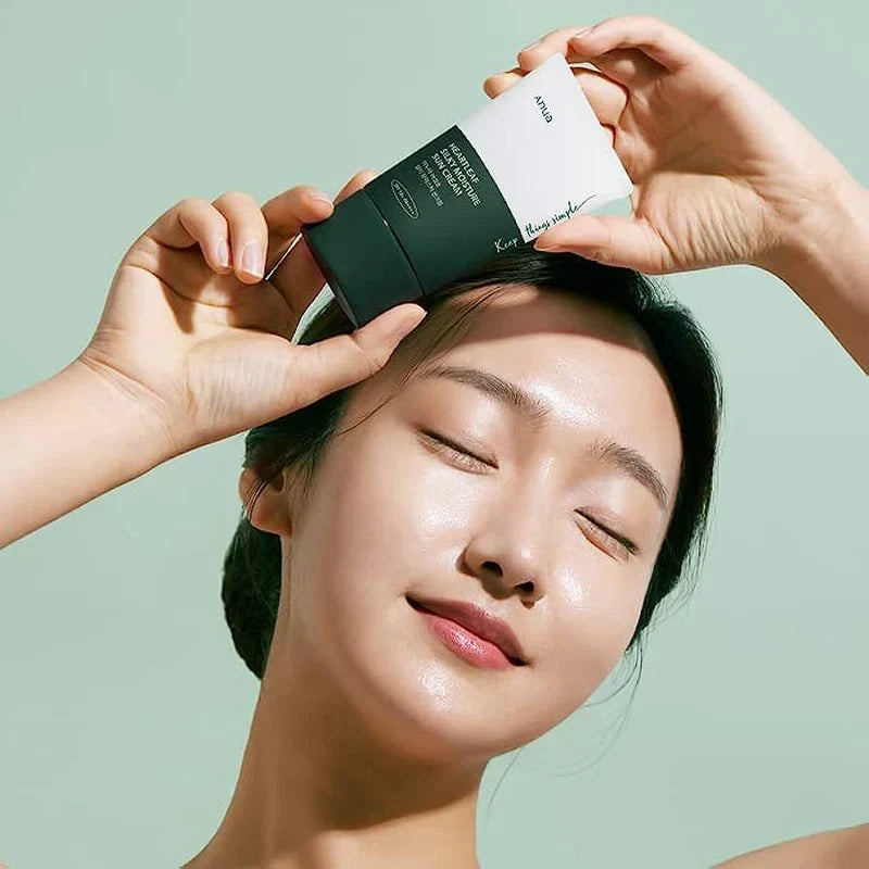 Anua- Heartleaf Silky Moisture Sun Cream